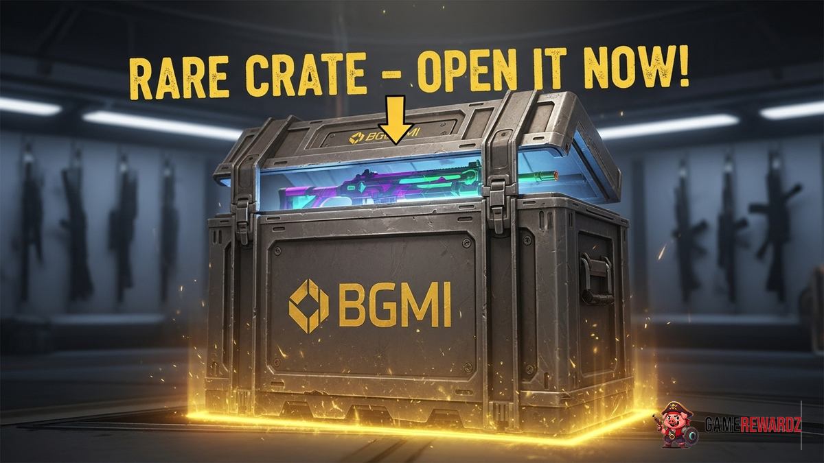 BGMI's Rare Crate - Open it NOW!